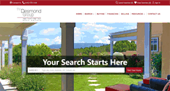 Desktop Screenshot of homesinsantafenm.com